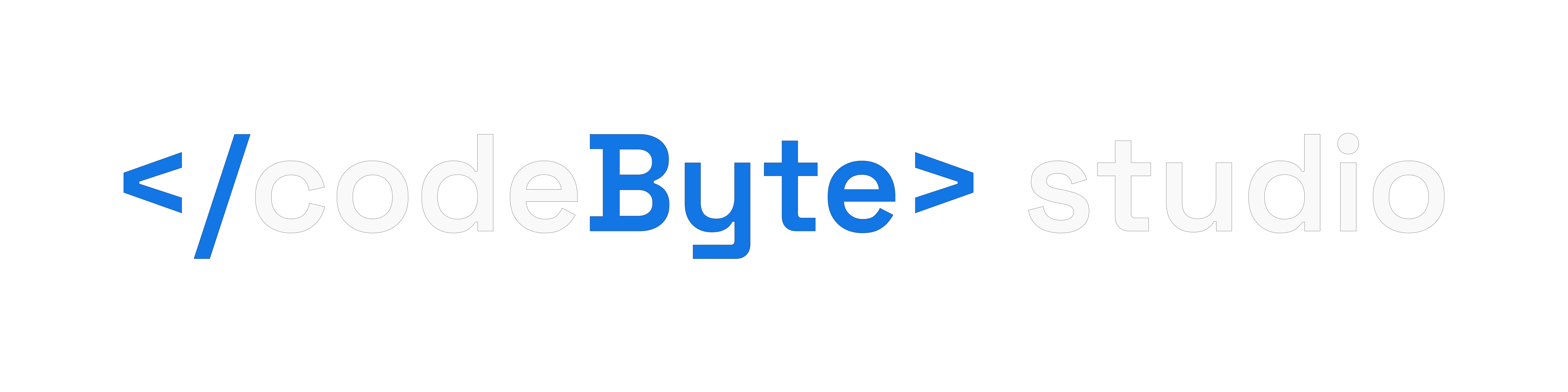 codeByte studio wordmark logo